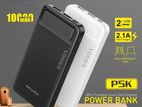 🔥🌟 Awei P5K 10000mAh Power Bank Dual USB Port Fast Charging
