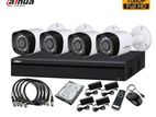 বাসা বাড়ি অফিস এবং দোকানের জন্য সি ক্যামেরা 04pc camera packge