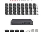 বাসা বাড়ি এবং দোকানের জন্য সি ক্যামেরাhikvision32 unit Cc camera package