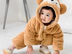 Baby Bear Premium Winter Rompers Hooded 2024 Clothes