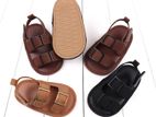 Baby Boy Anti Slip Sole Leather Yiwu Sandals