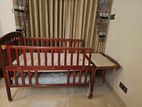 Baby cot double bed with mattress