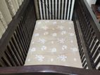 Baby Crib [Khat] with Matress - Segun Wood