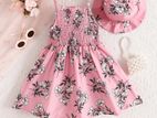 Baby Dress with Cap