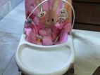 baby eating and sleeping chair