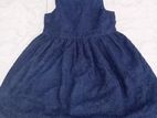 baby frock blue colour