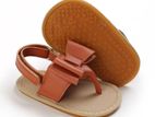 Baby Girls Anti Slip Sole Bow Sandals