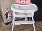 Baby High Chair Feeding Portable Dining With Tray