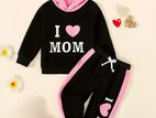 baby hoodie and trouser set