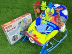 Baby Rocker with Musical Toy Bar & Vibrations