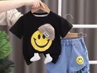 Baby T-shirt Pant Combo Set