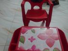 baby table & chair