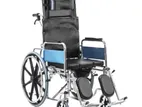 Backrest with Commode Wheelchair