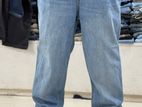 Baggy light wash jeans