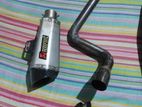 Motorcycle exhaust