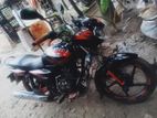 Bajaj Discover 125 black and red stker 2015