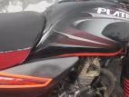 Bajaj Platina Black- Red 2015