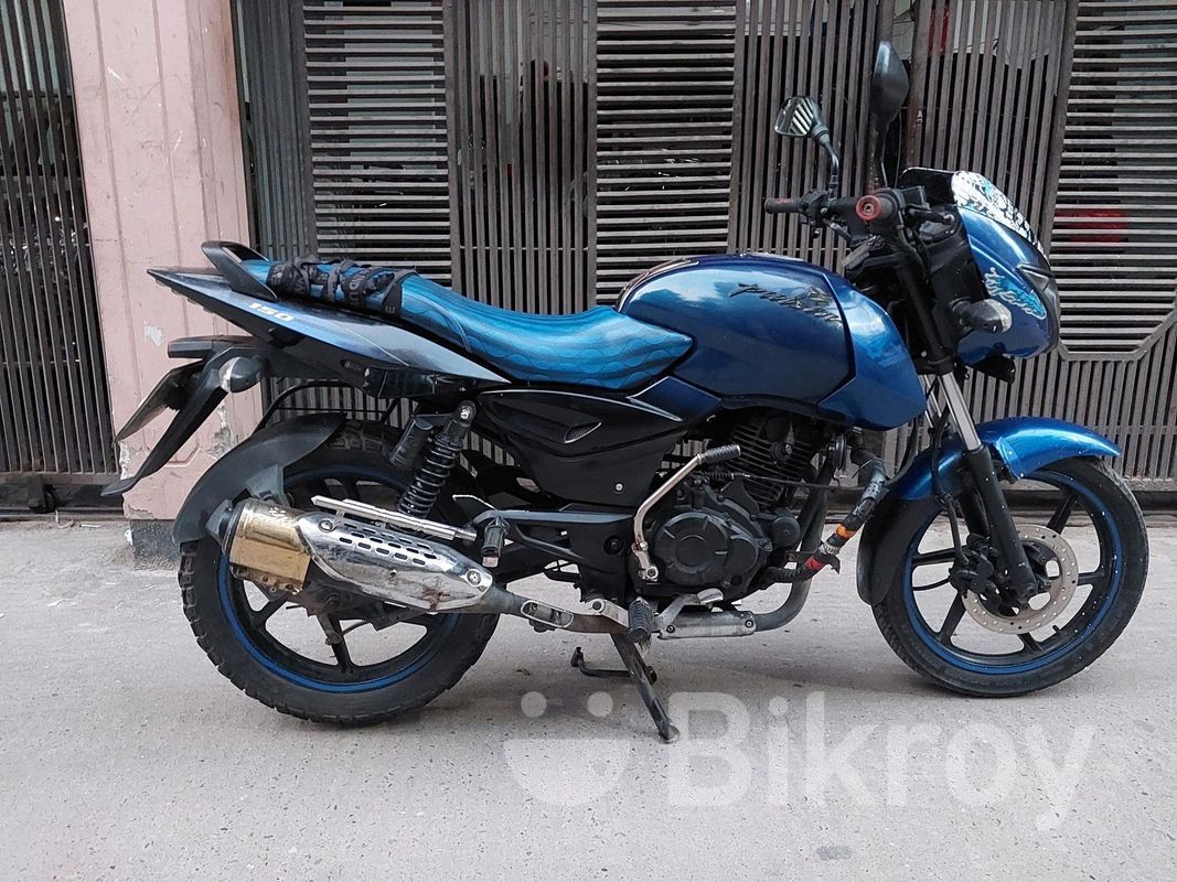 Blue Colour Pulsar 150 14 Model Bajaj Pulsar 150 Single Disc Abs