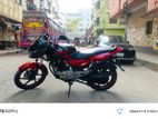 Bajaj Pulsar 150 red and black 2017