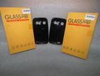 Balmuda phone black cover and glass protector 1 set