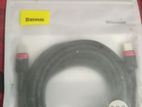 Baseus 100W Type C 2meter cable (new)