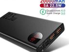 Baseus Adaman 22.5w 20000mAh Quick Charge Power Bank.