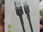 Baseus Cafule Cable Durable USB Type-C QC3.0 3A 1M black