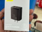 Baseus compact quick charger 2u+c30wcn