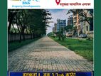 Bashundhara L Block 3/3=6 Katha 800 Serial Ready Plot.