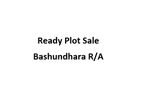 Bashundhara R/A #M Block # 3 katha plot for sale!!!