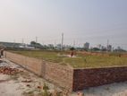 Bashundhura N Block 40 ft Road conner 10 kata Plot sell..