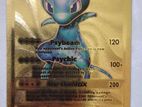 Basic Mew GX Golden foil Pokemon card