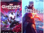 battlefield 5 and guardian of the Galaxy sell