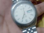 Beautiful SEIKO 5 Posh White Checked Automatic Watch