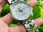 Beautiful SEIKO 5 SNKL89 Posh Numerical Silver White Automatic Watch