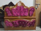 BED 5/7 & 6/7 FEET VELVET. M # 6890