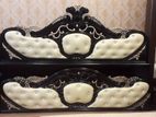 Bed 6/7 Feet Leather. M# 6389