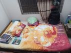 Bed 7 feet by 4 (With mattress)