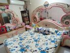 Bed and Dressing Table Set