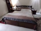 Bed ( Jajim & toshok included) with Nightstands for sell