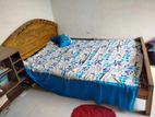 Bed with Bedsheets for sell