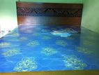 Bed with Hometex brand mattress New Condition