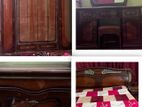 Bedroom Set (Almari, Dressing Table, bed & side tables)