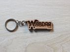 Beech Wooden Key Ring (20pcs)