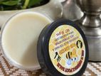 Beeswax and shea butter foot balm