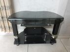 Belgium glass tv stand