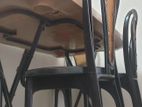 Bengal group dining table and chairs (new)