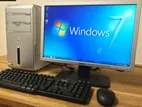 বেসিক ব্রাইউজিং পিসি 4GB RAM +250GB ROM DELL 17''LED