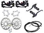 Bicycle Disc Break For All Bikes Cycle Set Full Kit