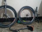 Bicycle Fork And Rim Carbo